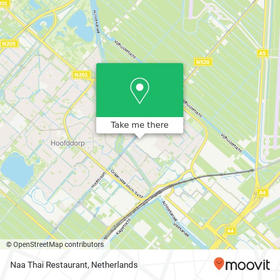 Naa Thai Restaurant, Tuinweg 14B map