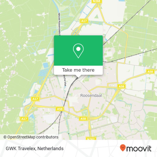 GWK Travelex, Stationsplein 1 map