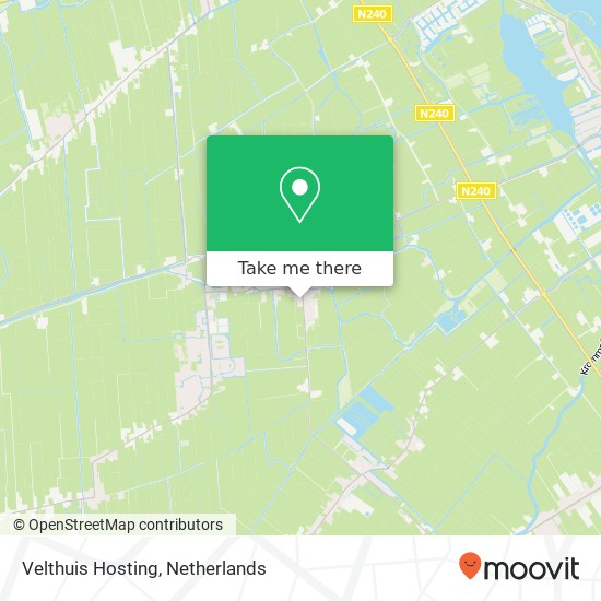 Velthuis Hosting, Heemraad Witweg 14 map