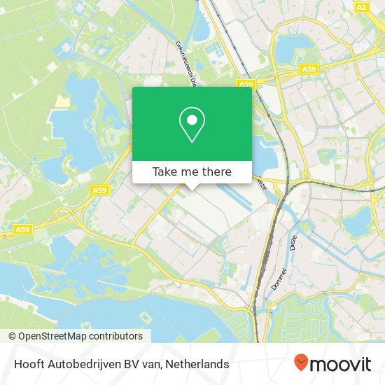 Hooft Autobedrijven BV van, Rietveldenweg 46 map