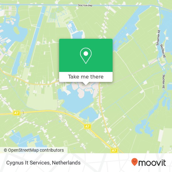 Cygnus It Services, Laan Der Kruisheren 41 map