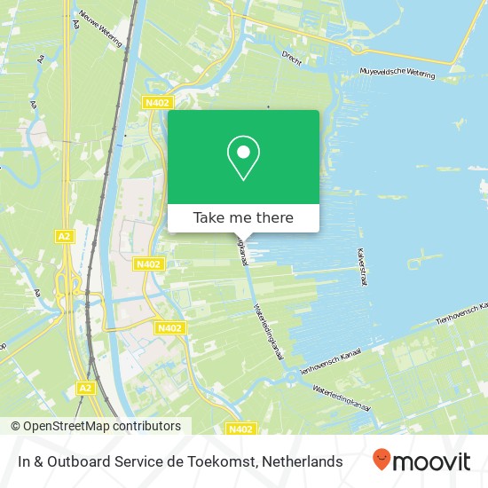 In & Outboard Service de Toekomst, Scheendijk 11 map