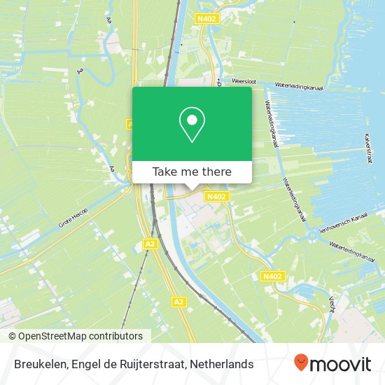 Breukelen, Engel de Ruijterstraat map