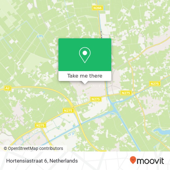 Hortensiastraat 6, 6031 VC Nederweert Karte