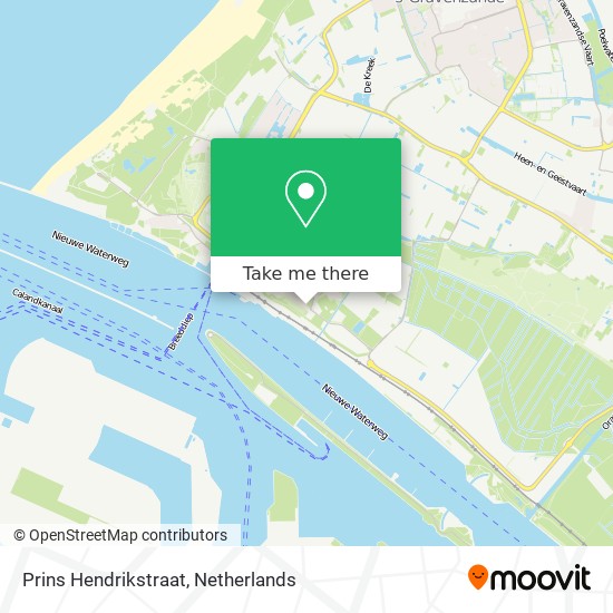 Prins Hendrikstraat map