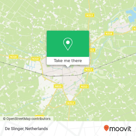 De Slinger, Wehmerstraat 21 map