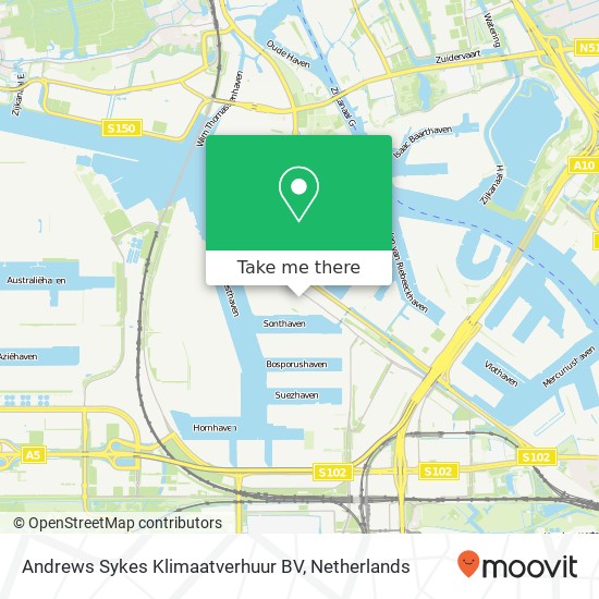 Andrews Sykes Klimaatverhuur BV, Westhavenweg 61E Karte