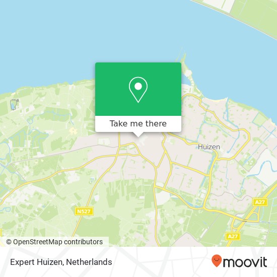 Expert Huizen, Raadhuisstraat map