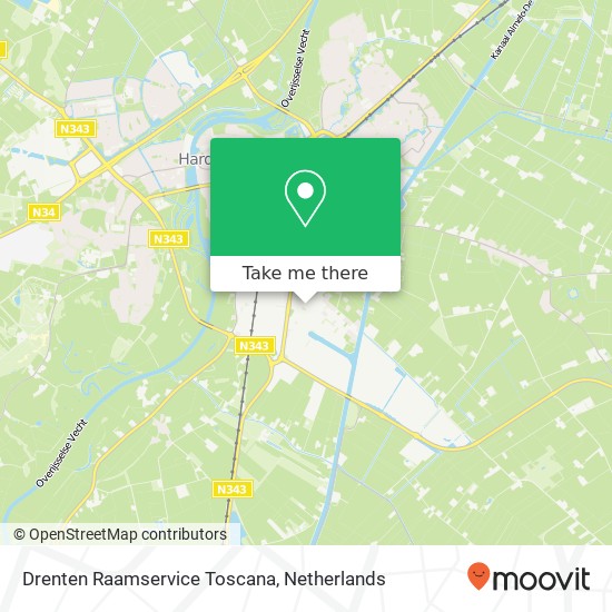 Drenten Raamservice Toscana, Nijverheidsstraat 10 Karte