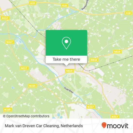 Mark van Dreven Car Cleaning, Steengrachtstraat 1 map