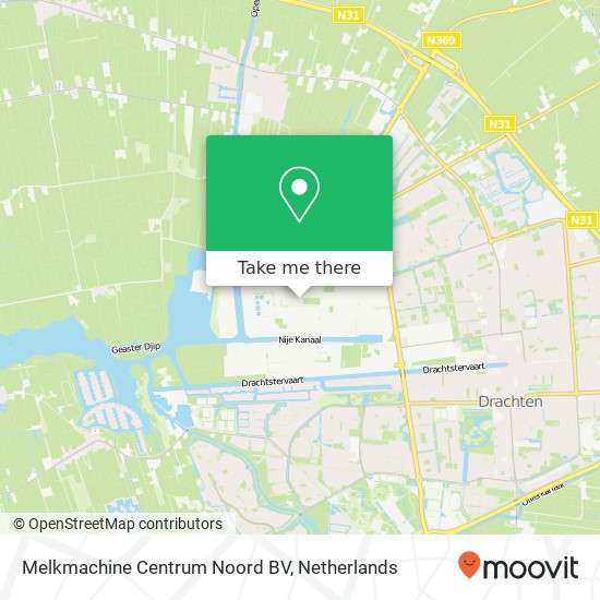 Melkmachine Centrum Noord BV map