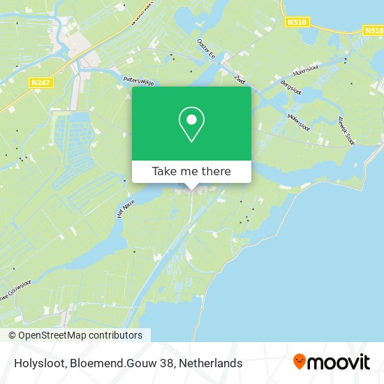 Holysloot, Bloemend.Gouw 38 map