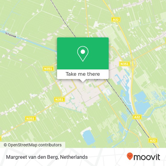 Margreet van den Berg, Hoofdstraat West 1 map