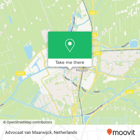 Advocaat van Maarwijck, Weerdstraat 9 map