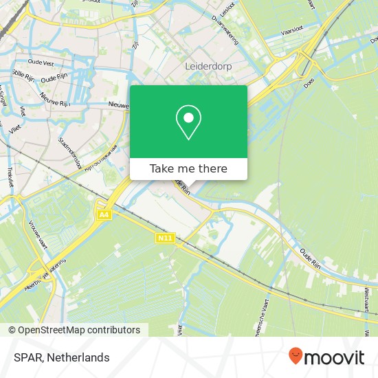 SPAR, Hoofdstraat 164 map