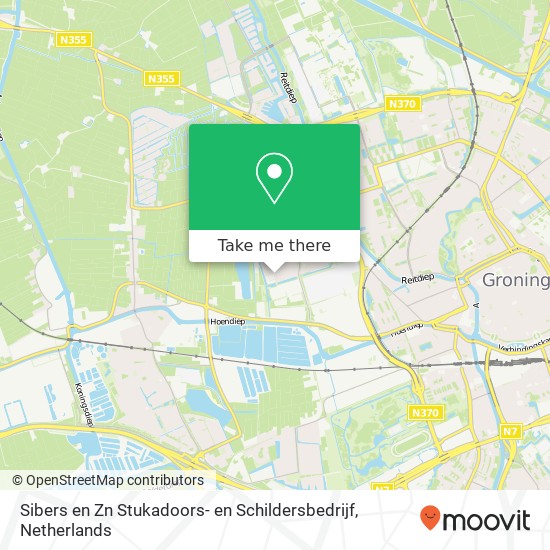 Sibers en Zn Stukadoors- en Schildersbedrijf, Zandsteenlaan 177 map