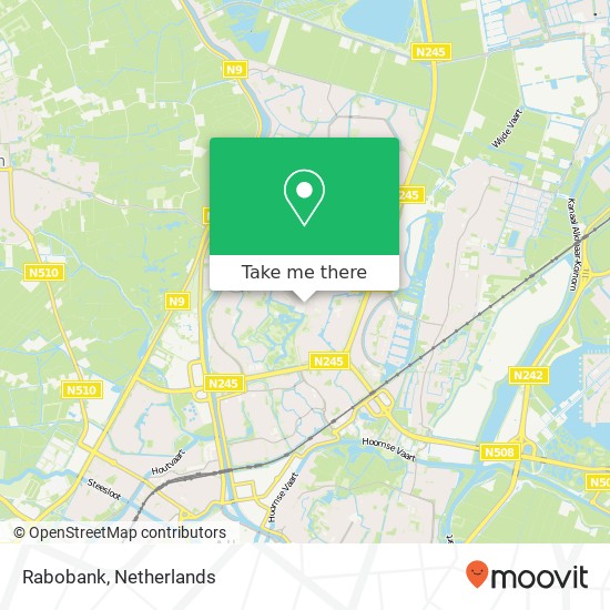 Rabobank, Europaboulevard 3 map