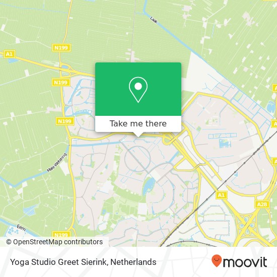 Yoga Studio Greet Sierink, De Boeg 8 Karte