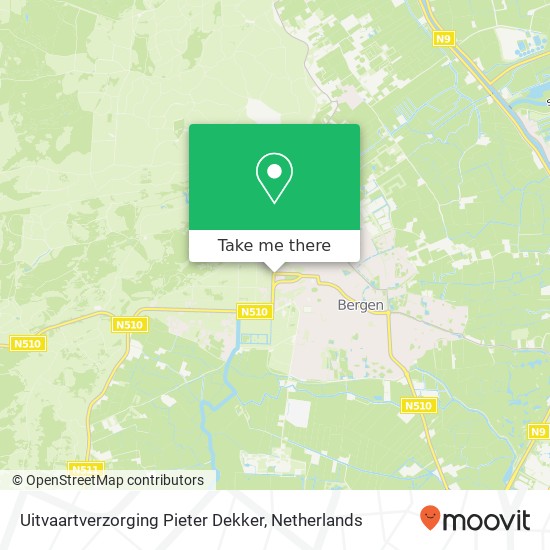 Uitvaartverzorging Pieter Dekker, Komlaan 22 map