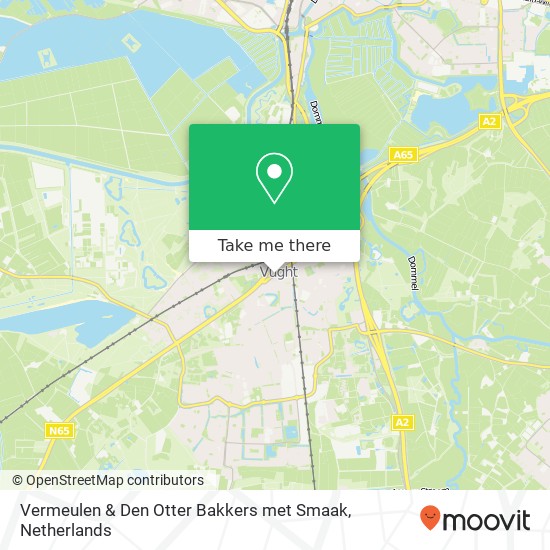 Vermeulen & Den Otter Bakkers met Smaak, Helvoirtseweg 151 map