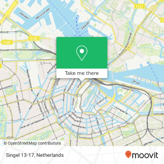 Singel 13-17, Singel 13-17, 1012 VC Amsterdam, Nederland map