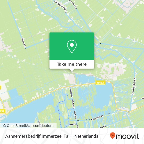 Aannemersbedrijf Immerzeel Fa H map