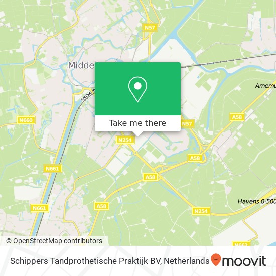 Schippers Tandprothetische Praktijk BV, Klarinetweg 16F map