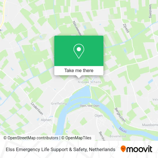 Elss Emergency Life Support & Safety, Wamelseweg 11 map