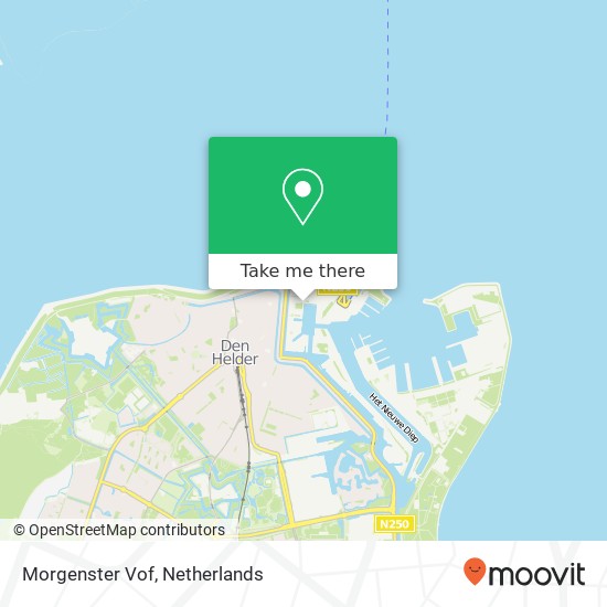 Morgenster Vof map