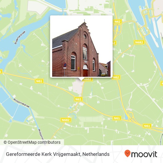 Gereformeerde Kerk Vrijgemaakt, Tramstraat 1 map