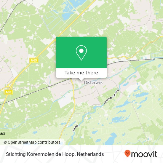 Stichting Korenmolen de Hoop Karte