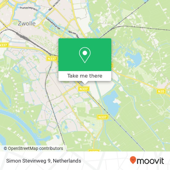 Simon Stevinweg 9, 8013 NA Zwolle map