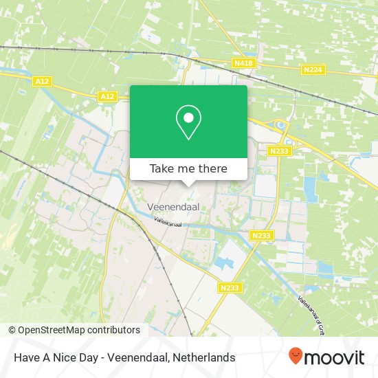 Have A Nice Day - Veenendaal, Hoogstraat 6 map