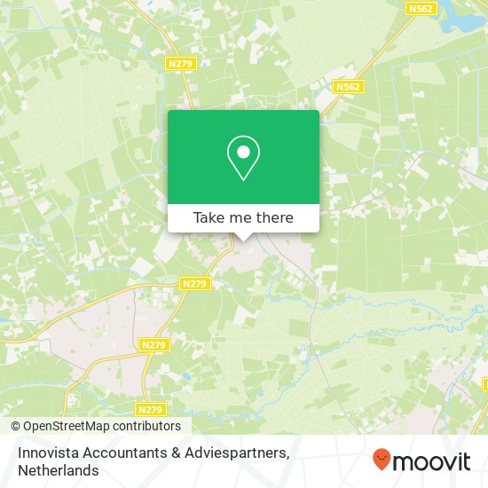 Innovista Accountants & Adviespartners, Groenstraat 2 map