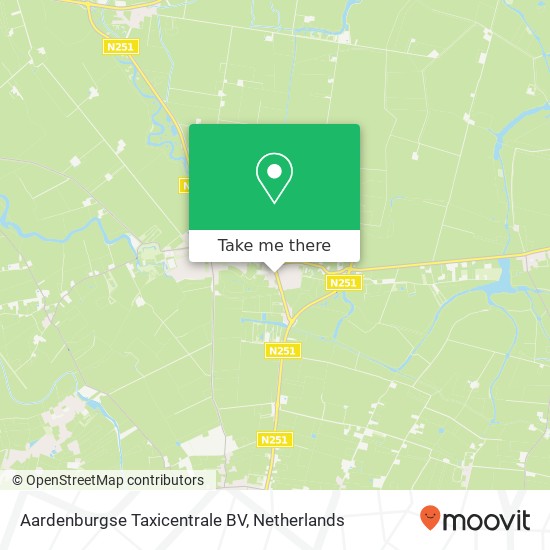 Aardenburgse Taxicentrale BV map