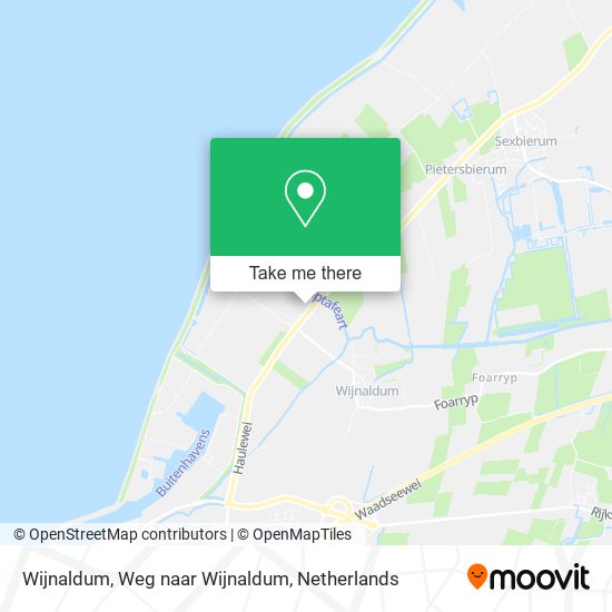 Wijnaldum, Weg naar Wijnaldum map