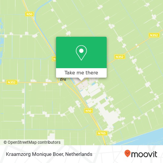 Kraamzorg Monique Boer, Baan 51 map