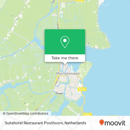 Suitehotel Restaurant Posthoorn, Noordeinde 41 map