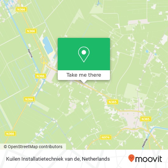 Kuilen Installatietechniek van de, Beumeesweg 62 map