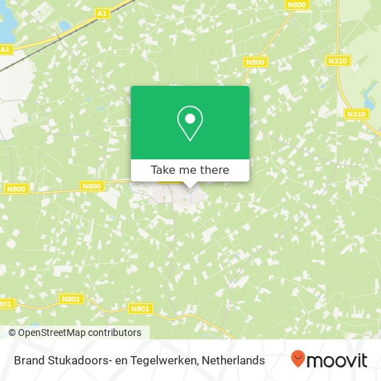 Brand Stukadoors- en Tegelwerken, Paltrokstraat 5 map