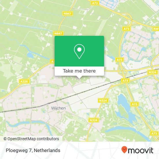 Ploegweg 7 map