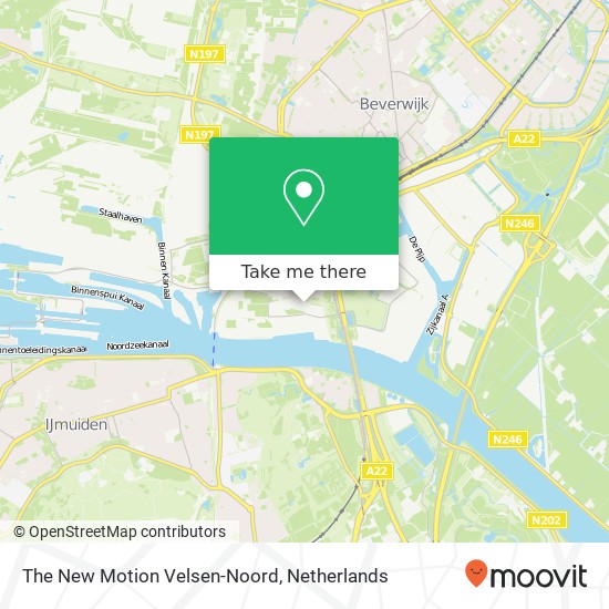 The New Motion Velsen-Noord map