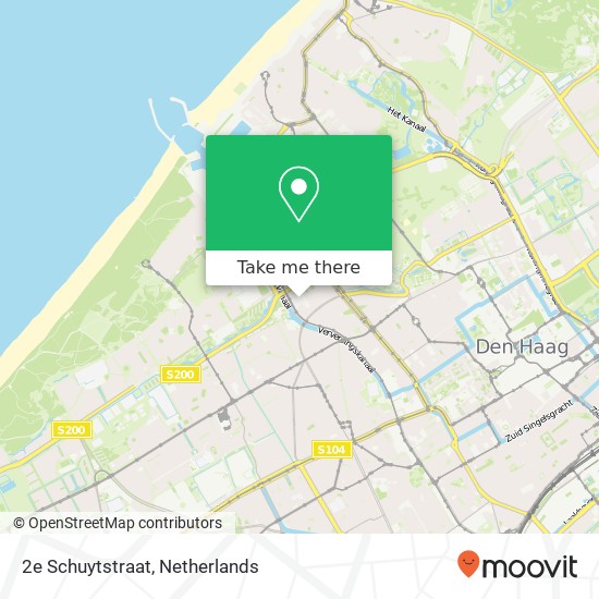 2e Schuytstraat, 2517 SB Den Haag ('s-Gravenhage) Karte