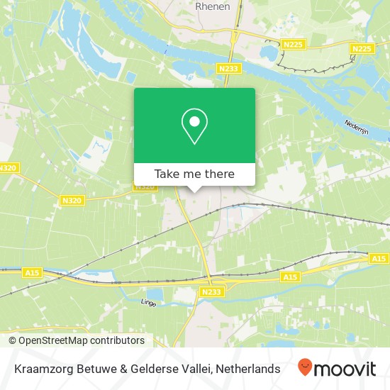 Kraamzorg Betuwe & Gelderse Vallei, Nedereindsestraat 30B map