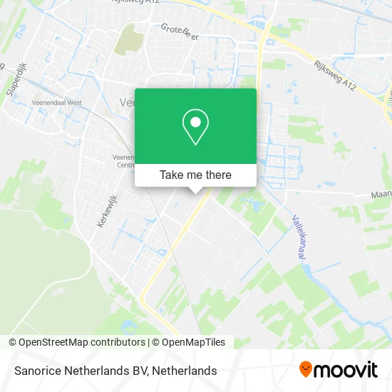 Sanorice Netherlands BV map