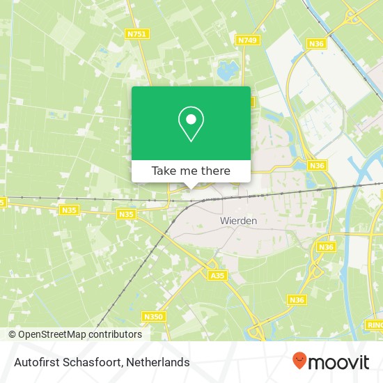 Autofirst Schasfoort, Bedrijvenstraat 20 map