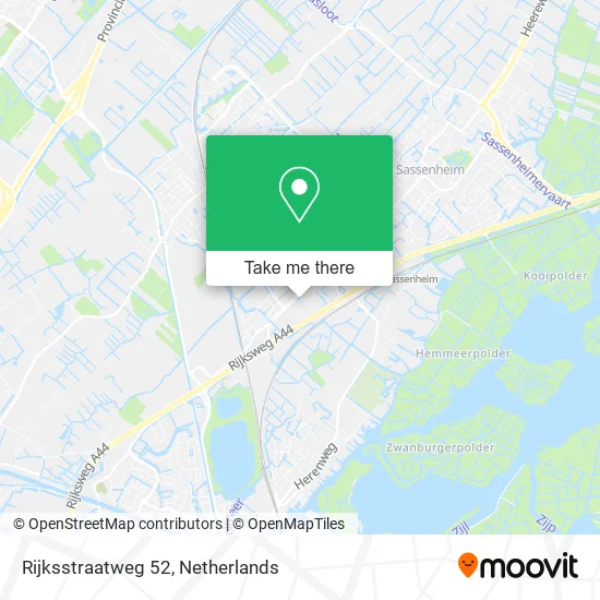 Rijksstraatweg 52 map