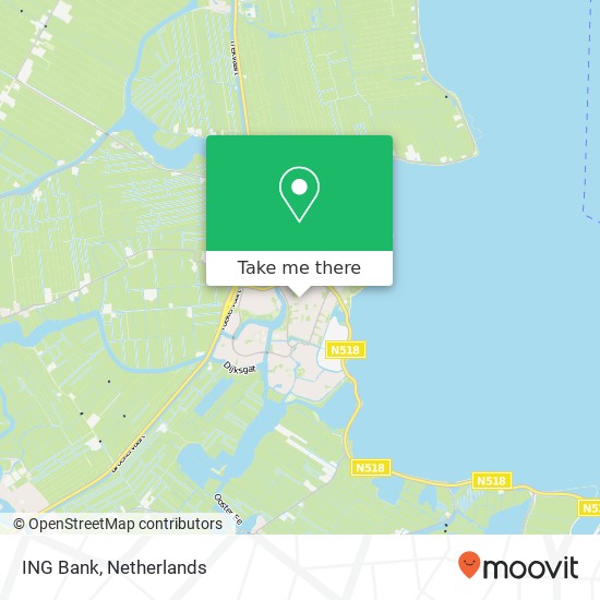 ING Bank, Graaf Willemlaan 24 map