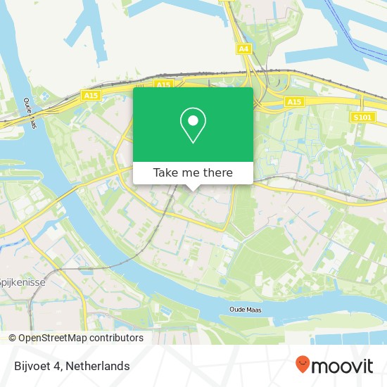 Bijvoet 4, 3191 PL Hoogvliet map