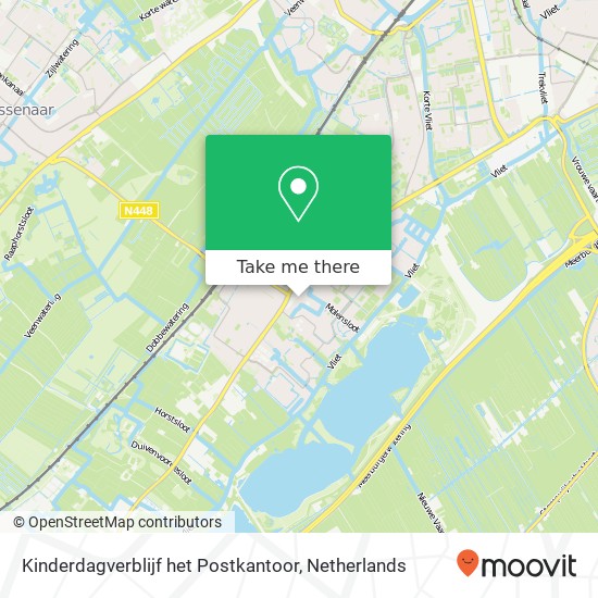 Kinderdagverblijf het Postkantoor, Voorstraat 21 map